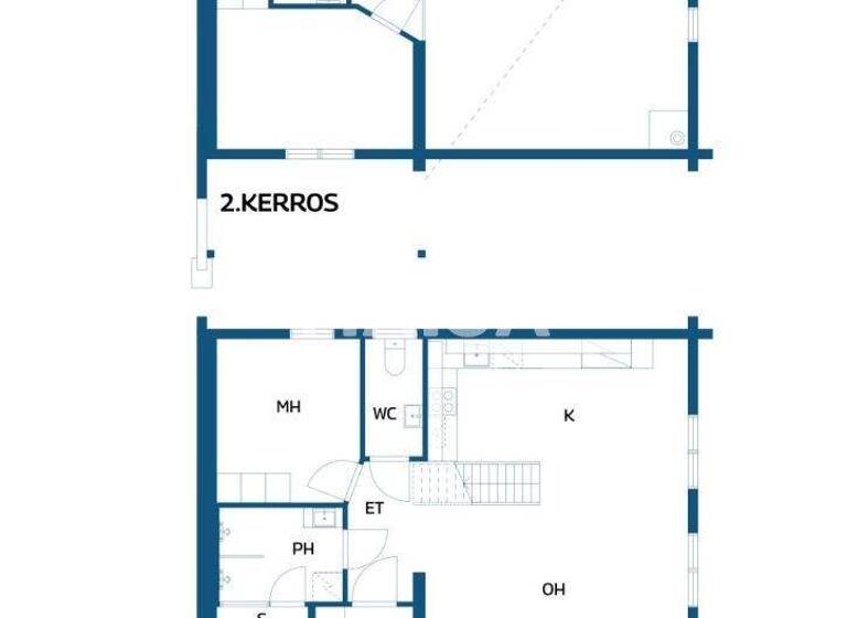 Doppelhaushälfte zum Kauf 470.000 € 4 Zimmer 85,5 m² 1.709 m² Grundstück Mäkeläntie 1 B 2 Kolari 95970