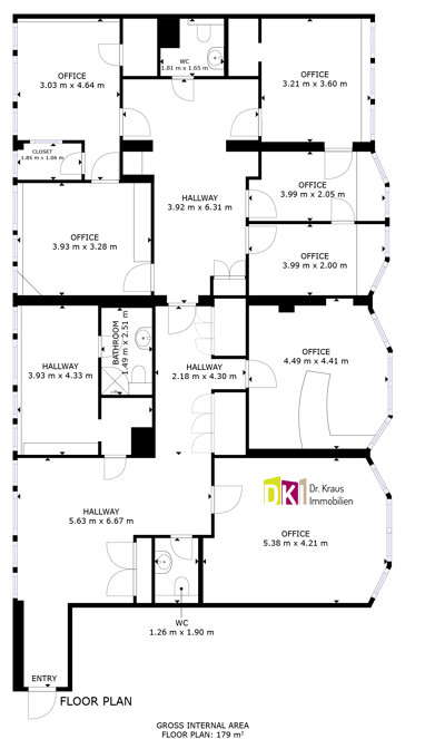 Wohnung zum Kauf 10 Zimmer 179 m² 3. Geschoss frei ab sofort Stadtpark / Stadtgrenze 22 Fürth 90762