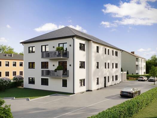Wohnung zum Kauf - Erstbezug 385.000 € 2 Zimmer 46,5 m² 1. Geschoss Poing Poing 85586