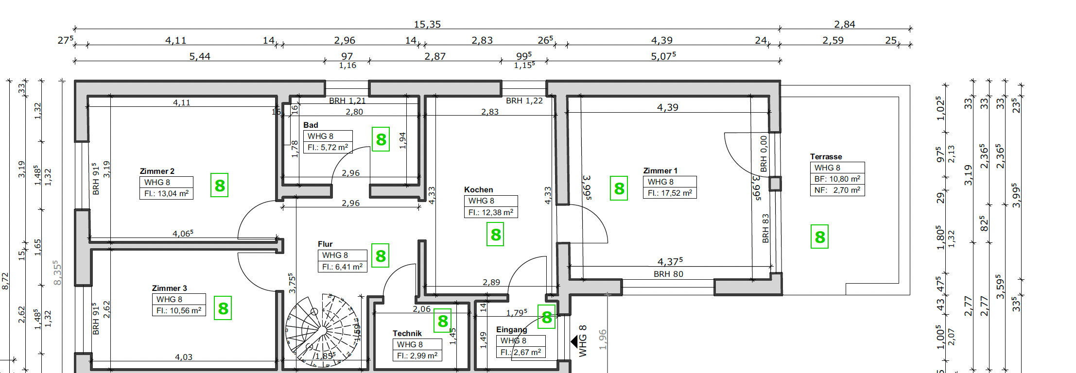 Wohnung zum Kauf 349.000 € 4 Zimmer 115 m²<br/>Wohnfläche ab sofort<br/>Verfügbarkeit Trierweiler Trierweiler 54311