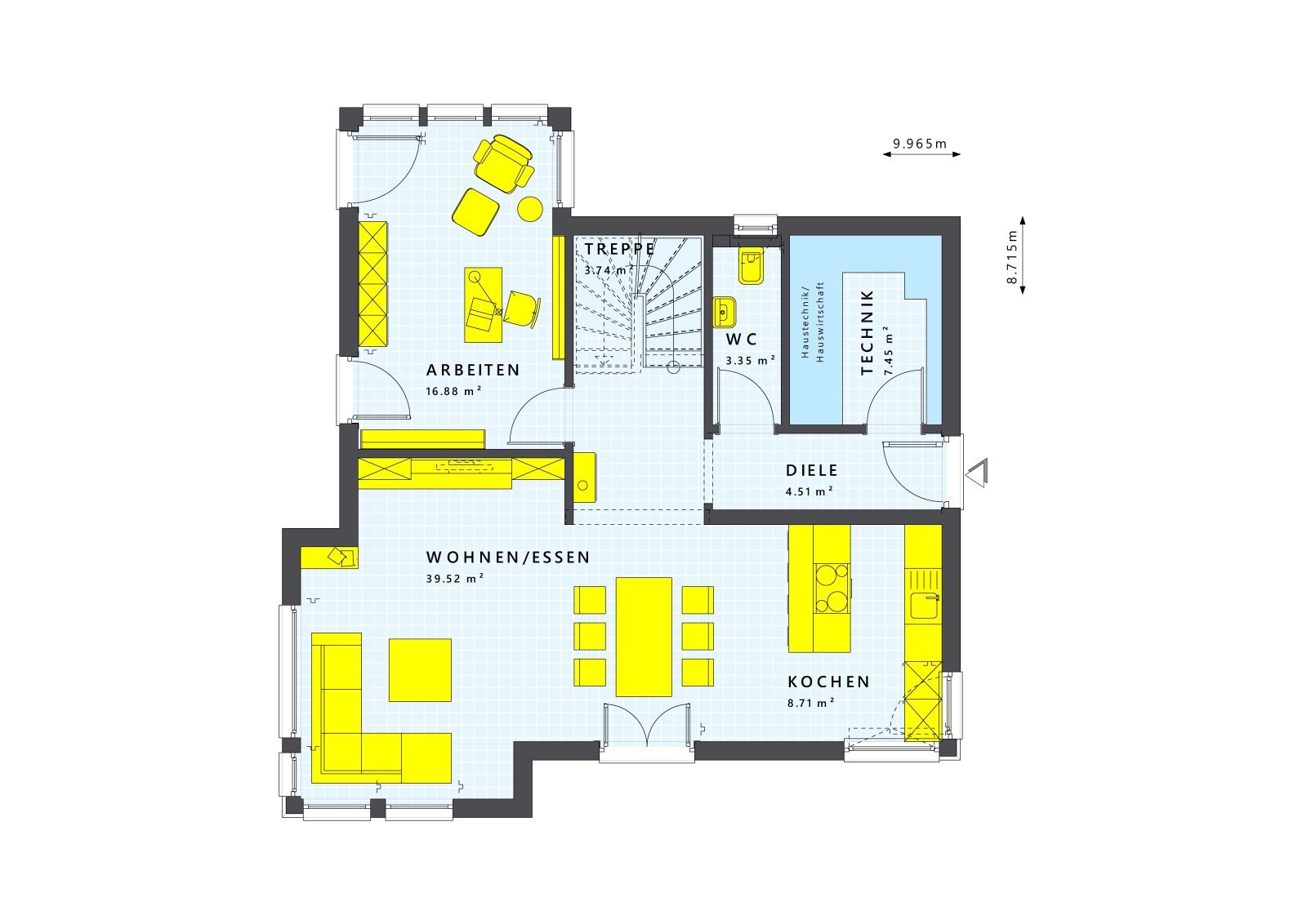 Einfamilienhaus zum Kauf 528.255 € 5 Zimmer 143 m²<br/>Wohnfläche 932 m²<br/>Grundstück Oyten Oyten 28876