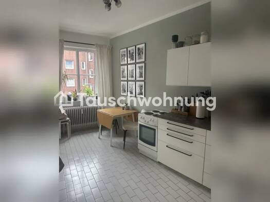 Wohnung zur Miete Tauschwohnung 580 € 2 Zimmer 45 m² 1. Geschoss Alsterdorf Nord 22307