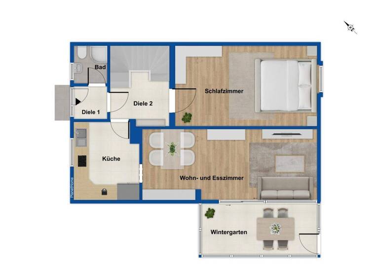 Reihenendhaus zum Kauf 949.000 € 6 Zimmer 147 m² 500 m² Grundstück Neufahrn Neufahrn bei Freising 85375