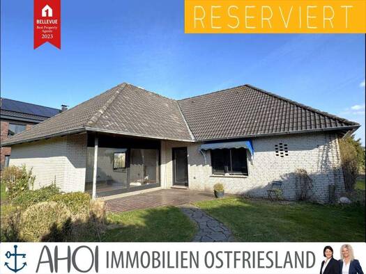 Bungalow zum Kauf 185.000 € 6 Zimmer 138 m² 816 m² Grundstück Suurhusen Hinte / Suurhusen 26759