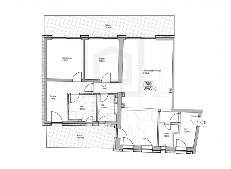 Wohnung zur Miete 2.145 € 3,5 Zimmer 143 m²<br/>Wohnfläche 1.<br/>Geschoss Dambach Fürth-Dambach 90768