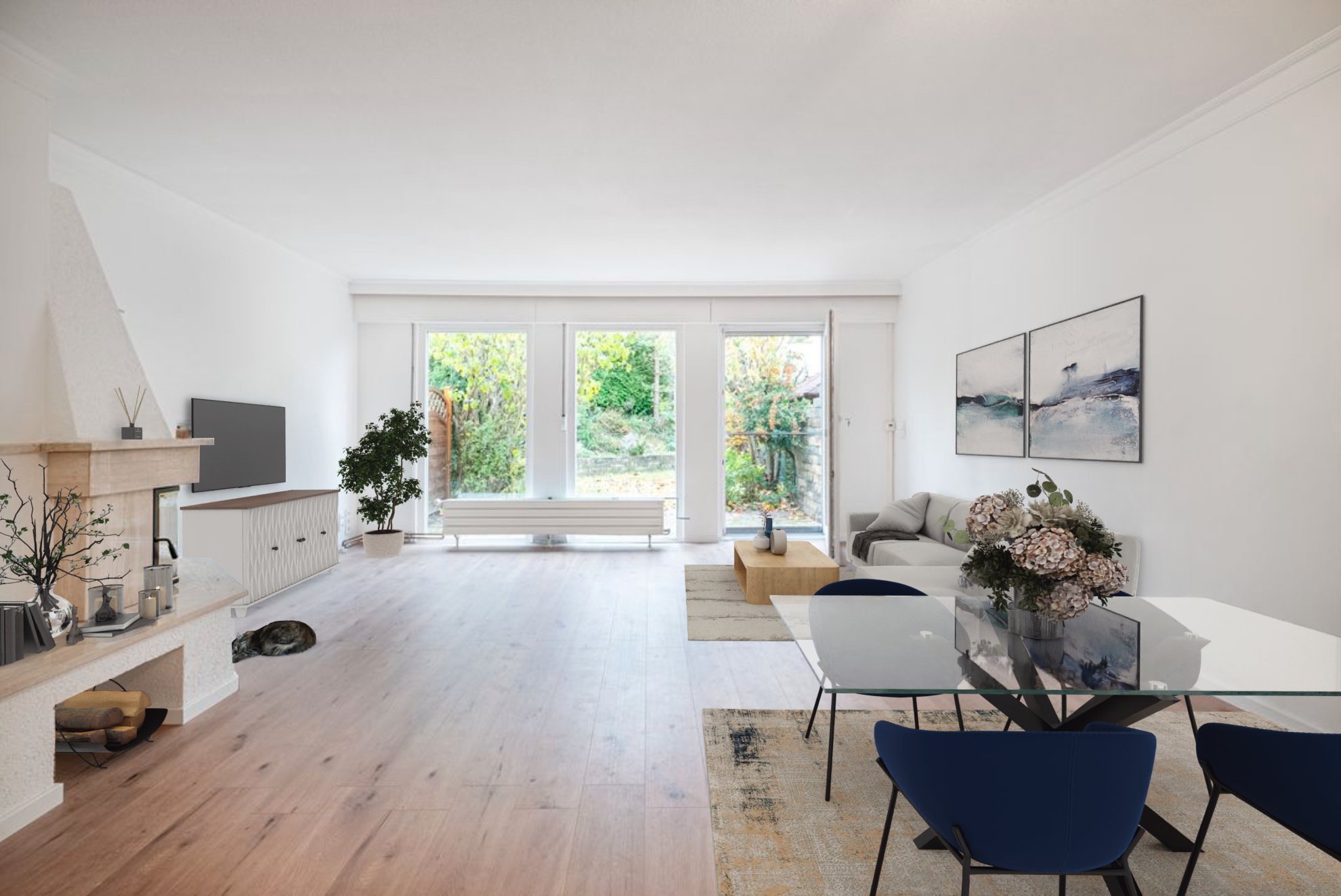 Haus zur Miete 1.849 € 5 Zimmer 123 m²<br/>Wohnfläche 165 m²<br/>Grundstück ab sofort<br/>Verfügbarkeit Marwitz Velten 16727