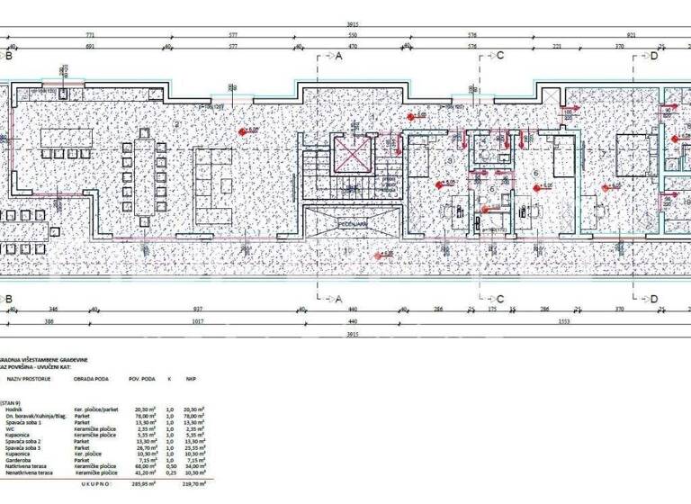 Wohnung zum Kauf 768.950 € 4 Zimmer 219 m² 2. Geschoss Varazdin