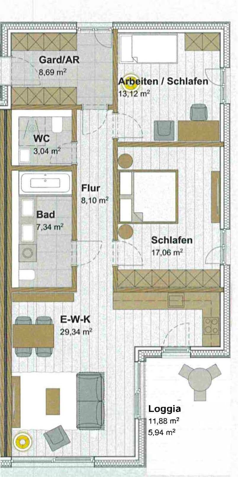 Terrassenwohnung zum Kauf 475.000 € 3 Zimmer 92,6 m²<br/>Wohnfläche EG<br/>Geschoss ab sofort<br/>Verfügbarkeit Neumarkter Straße 36 Berg Berg bei Neumarkt in der Oberpfalz 92348