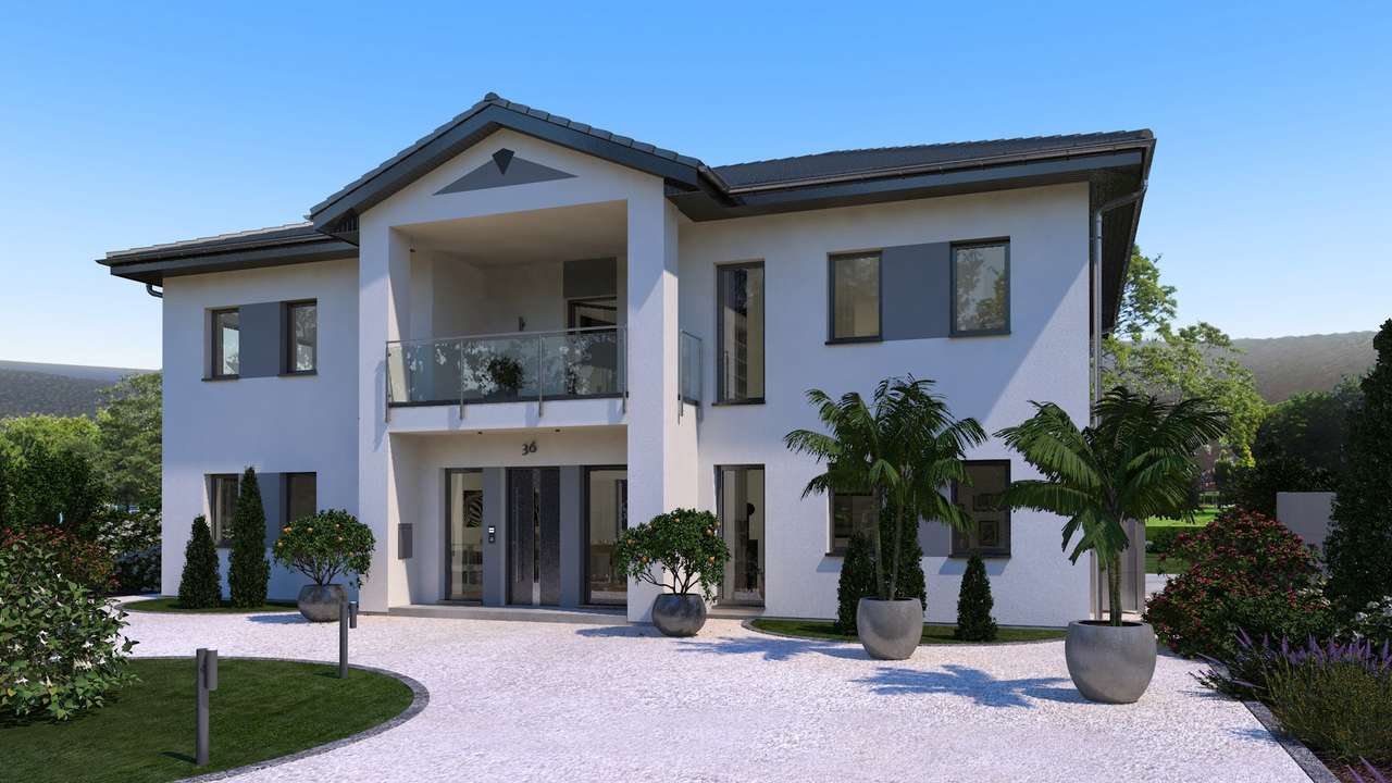 Villa zum Kauf provisionsfrei 887.900 € 7 Zimmer 380 m²<br/>Wohnfläche 580 m²<br/>Grundstück Ochtendung 56299