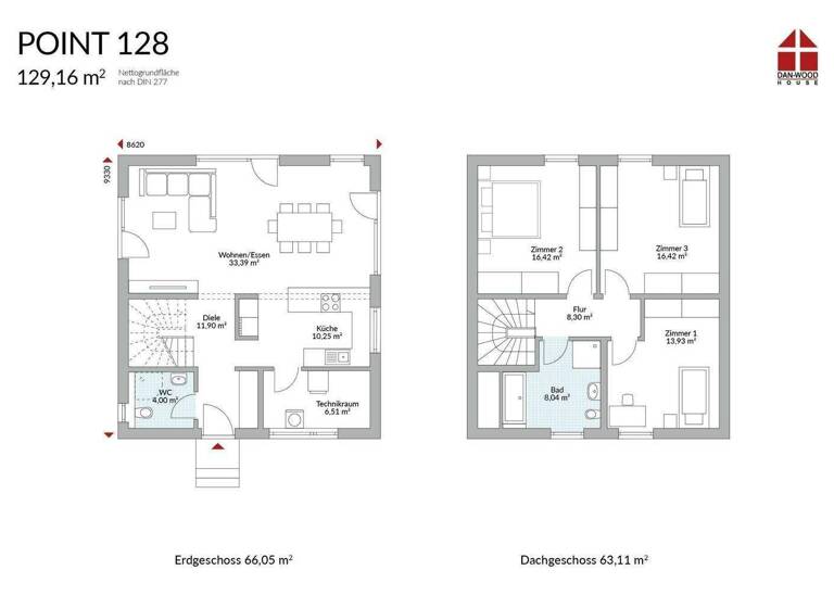 Einfamilienhaus zum Kauf provisionsfrei 285.790 € 4 Zimmer 128 m² 650 m² Grundstück Güstrow 18273