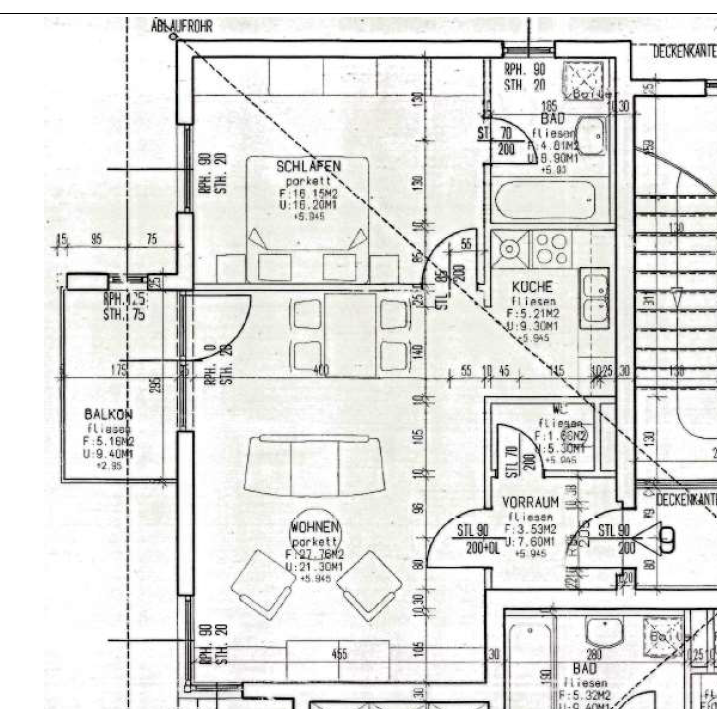 Wohnung zur Miete 860 € 2 Zimmer 59,1 m²<br/>Wohnfläche 2.<br/>Geschoss Seeboden 9871