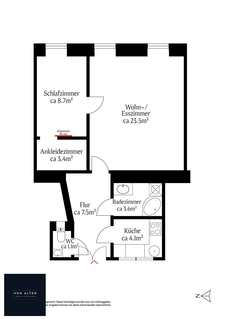 Wohnung zum Kauf 275.000 € 2 Zimmer 52 m²<br/>Wohnfläche 2.<br/>Geschoss Wien 1020