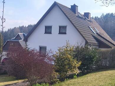 Doppelhaushälfte zum Kauf 95.000 € 2 Zimmer 65 m² 875 m² Grundstück Erla Schwarzenberg 08340