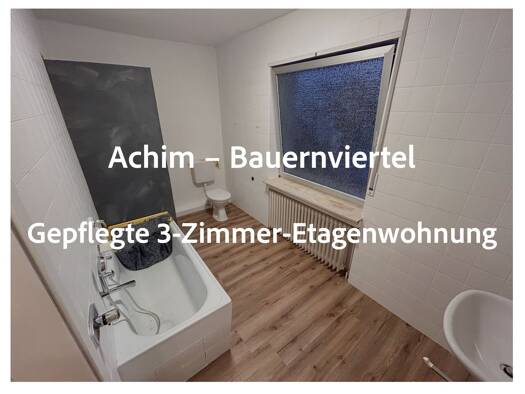 Wohnung zur Miete 950 € 3 Zimmer 92 m² Geschoss 2/3 frei ab 01.10.2025 Achim 28832