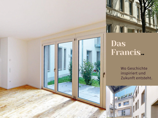 Wohnung zur Miete 1.595 € 3 Zimmer 111,6 m² EG Moningerstraße 7a Weststadt Karlsruhe 76135