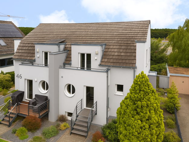 Doppelhaushälfte zum Kauf 649.000 € 6 Zimmer 165 m² 277 m² Grundstück Erzhausen 64390