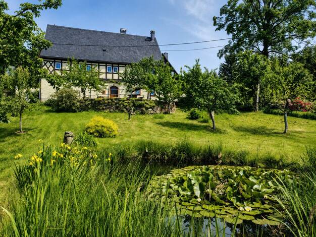 Haus zum Kauf 6 Zimmer 327 m² 5.000 m² Grundstück frei ab 01.06.2027 Mildenau Mildenau 09456