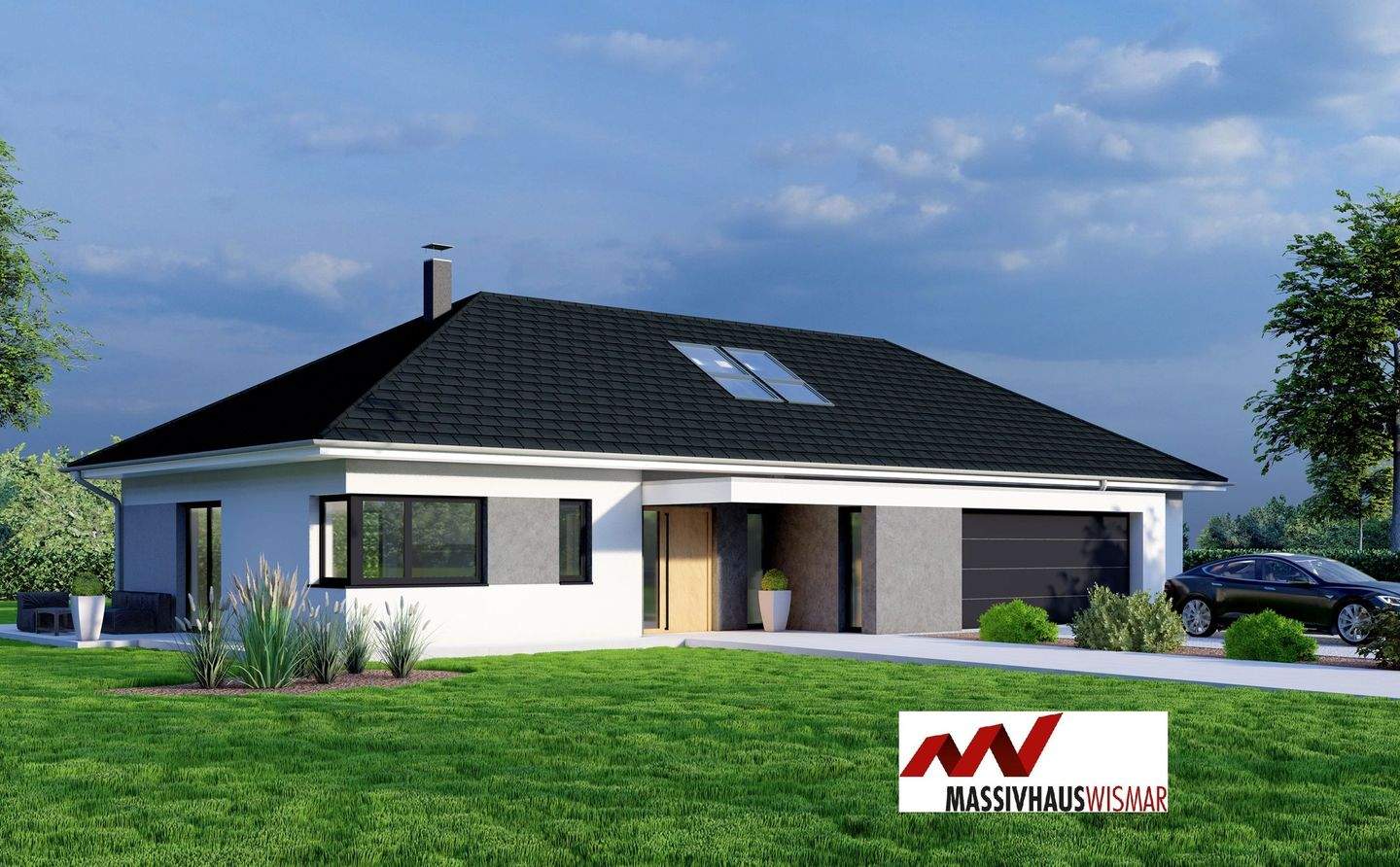 Immobilie in Damshagen - Luxuriöser Ferienbungalow mit Ostseeblick am Wohlenberger Strand! - Bild 0