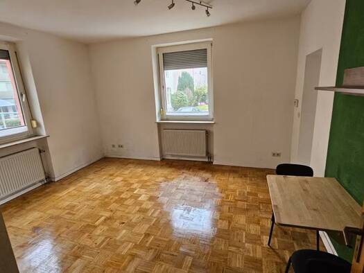 Wohnung zur Miete 500 € 1 Zimmer 30 m² Geschoss EG/2 frei ab sofort Sanderau Würzburg 97072
