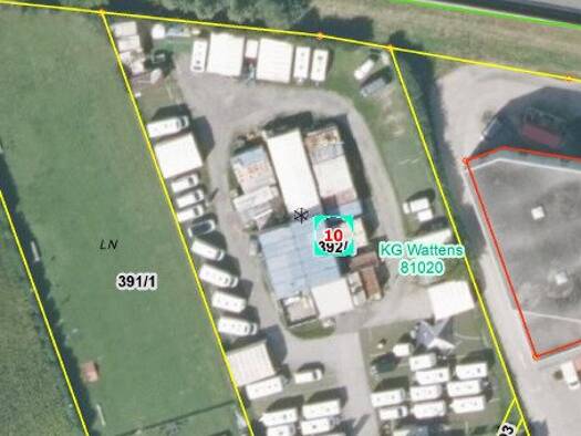 Gewerbepark zum Kauf 4.249 m² Grundstück Wattens 6112