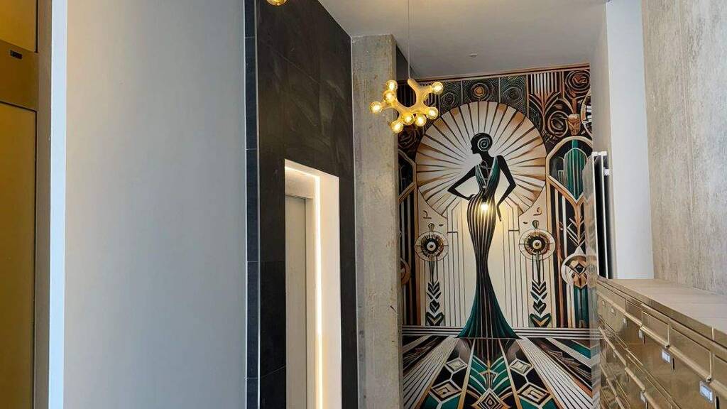 Wohnung zur Miete 1.080 € 2 Zimmer 37 m² 6. Geschoss frei ab sofort Waldstraße 2a Zentrum-Nordwest Leipzig 04105