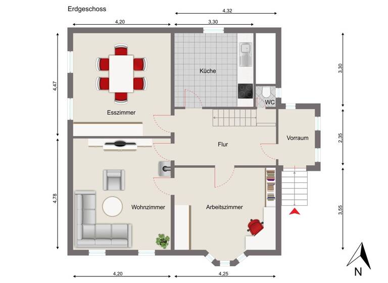 Einfamilienhaus zum Kauf 135.500 € 5 Zimmer 138 m² 1.344 m² Grundstück Jerichow 39319