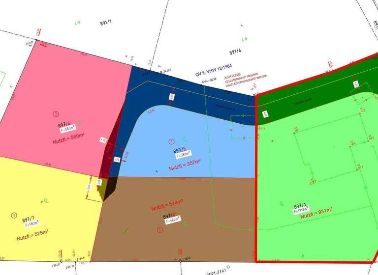 Grundstück zum Kauf 1.212 m² Grundstück Linzenberg 107 Schwarzach 6858