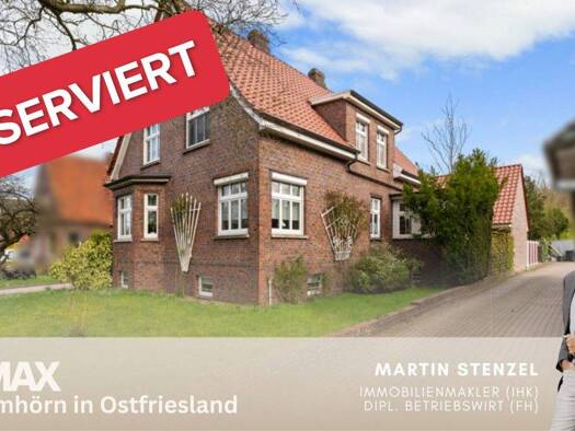 Einfamilienhaus zum Kauf 329.000 € 8 Zimmer 152 m² 1.513 m² Grundstück Sandhorst Aurich 26607