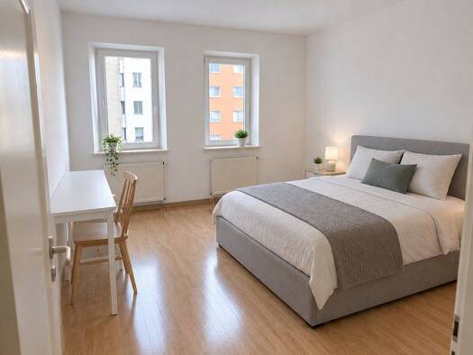 WG-Zimmer zur Miete auf Zeit 460 € 16 m² 2. Geschoss frei ab 21.09.2026 Landgrabenstraße Steinbühl Weiterer Innenstadtgürtel Süd 90443