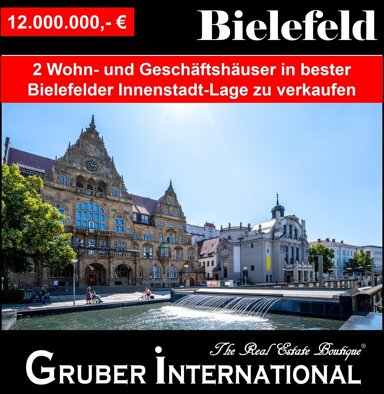 Wohn- und Geschäftshaus zum Kauf als Kapitalanlage geeignet 12.000.000 € 2.298 m² 1.195 m² Grundstück Güterbahnhof - Ost Bielefeld 33605