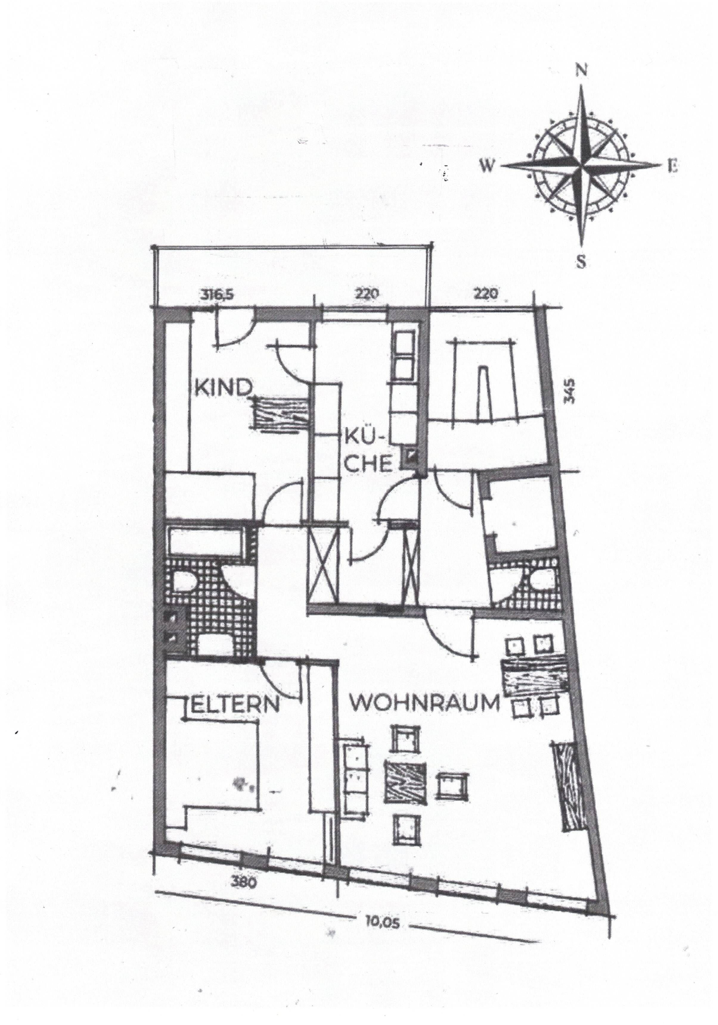 Wohnung zur Miete 1.150 € 3 Zimmer 105 m²<br/>Wohnfläche 3.<br/>Geschoss ab sofort<br/>Verfügbarkeit ZENTRUM AUF DER INSEL UND SEINEN ALTSTADT HÄUSER Gaustadt Süd Bamberg 96047