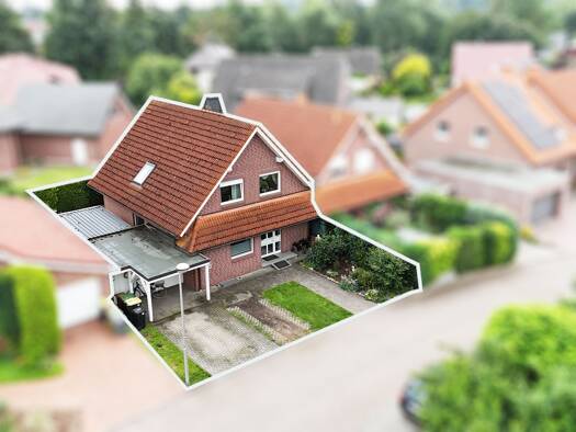 Doppelhaushälfte zum Kauf 279.000 € 5 Zimmer 125,8 m² 295 m² Grundstück Westerhausen Melle / Westerhausen 49324