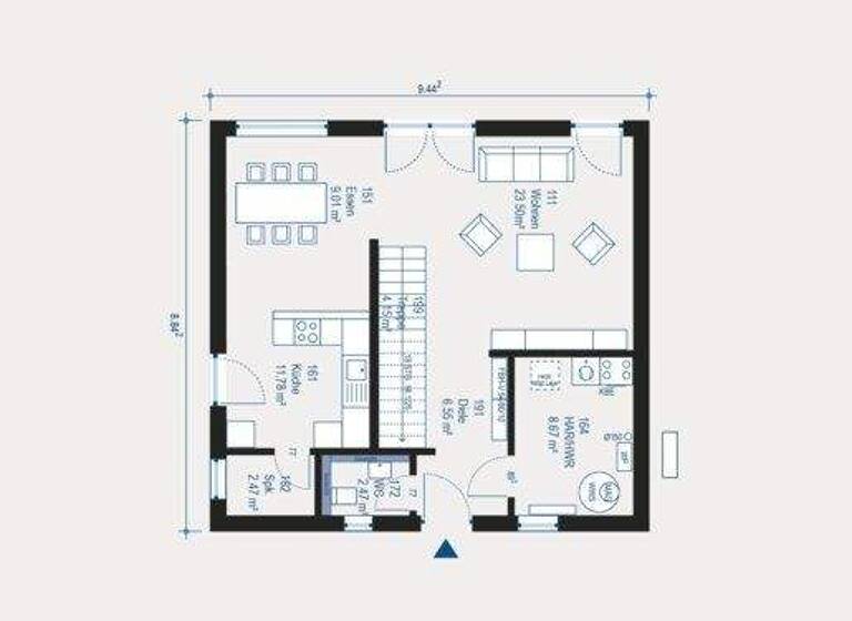Einfamilienhaus zum Kauf 422.000 € 4 Zimmer 136 m² 588,3 m² Grundstück Großzschocher Leipzig 04249