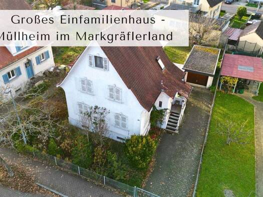 Einfamilienhaus zum Kauf 470.000 € 4 Zimmer 120 m² 533 m² Grundstück Müllheim 79379