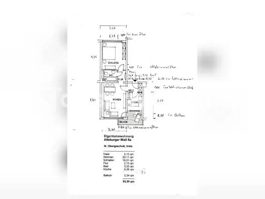 Wohnung zur Miete Tauschwohnung 649 € 2 Zimmer 53 m² 3. Geschoss Neustadt-Süd Köln 50678
