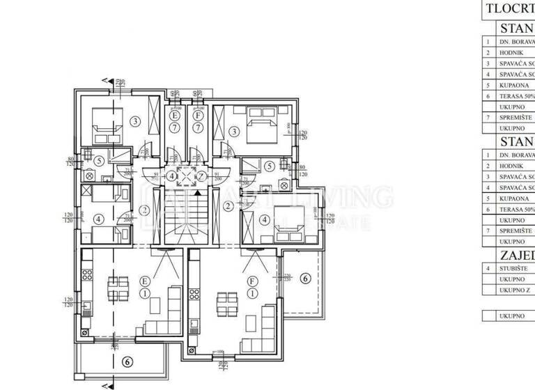 Wohnung zum Kauf 272.000 € 3 Zimmer 66 m² 2. Geschoss Umag Centar, Luka, Finida