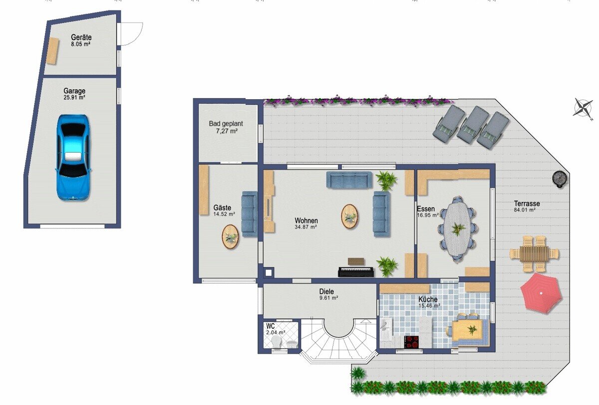 Einfamilienhaus zum Kauf 990.000 € 5 Zimmer 235 m²<br/>Wohnfläche 669 m²<br/>Grundstück Schildgen Bergisch Gladbach 51467