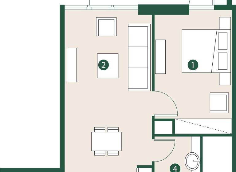 Wohnung zum Kauf provisionsfrei 250.952 € 2 Zimmer 68,4 m² Dubai 00000