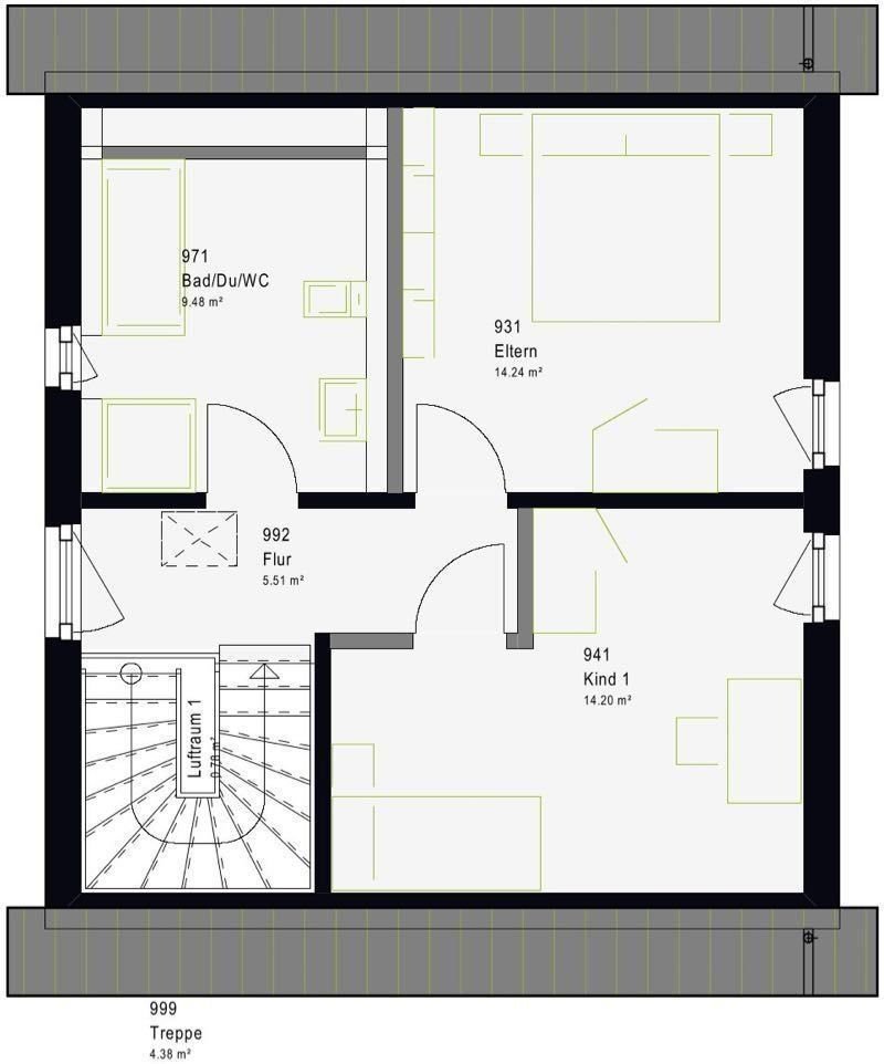 Einfamilienhaus zum Kauf 374.289 € 3 Zimmer 98 m²<br/>Wohnfläche 470 m²<br/>Grundstück Nusplingen 72362