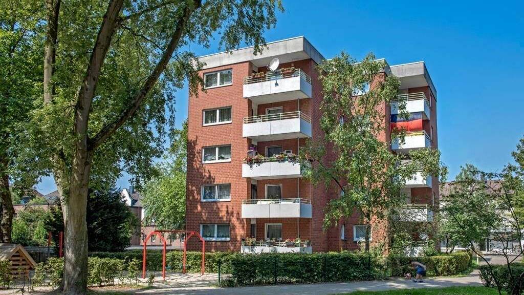 Wohnung zur Miete nur mit Wohnberechtigungsschein 410 € 3,5 Zimmer 75,6 m² 3. Geschoss frei ab 01.03.2026 Grimbergstraße 14 Schwerin Castrop-Rauxel 44577