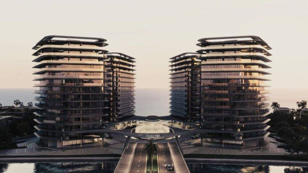 Studio zum Kauf 1.485.000 € 3 Zimmer 115 m² 11. Geschoss Brabus Island 14633