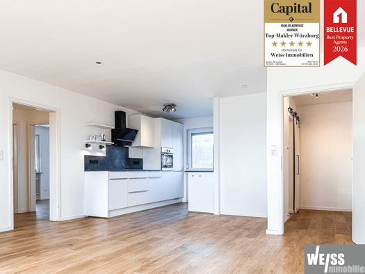 Wohnung zur Miete 1.050 € 3 Zimmer 75 m² 3. Geschoss Industriestraße 2 Lengfeld Würzburg 97076