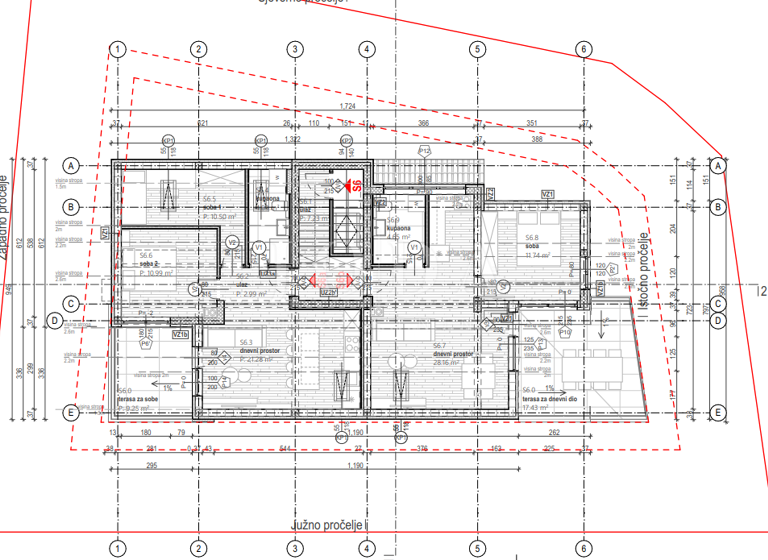 Wohnung zum Kauf 530.000 € 4 Zimmer Novi Vinodolski 51250