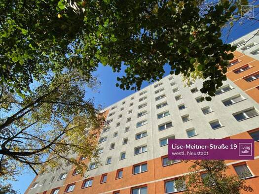 Wohnung zur Miete 325 € 2 Zimmer 48,3 m² 6. Geschoss Lise-Meitner-Straße 17 Nördliche Neustadt Halle (Saale) 06122