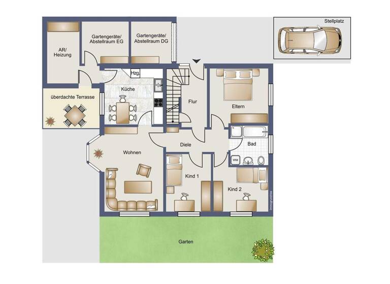 Wohnung zum Kauf 259.000 € 4 Zimmer 84,2 m² frei ab 01.05.2026 Neuenkirchen 48485