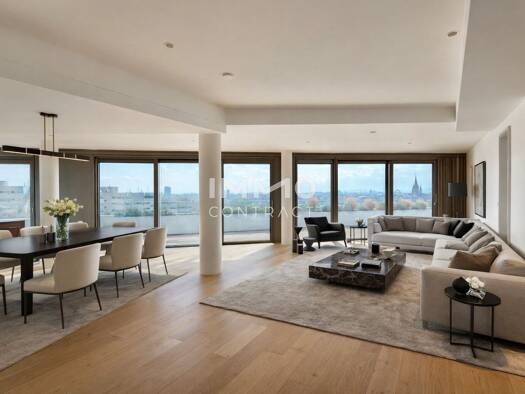 Wohnung zum Kauf - Neubau 1.995.000 € 4 Zimmer 160,5 m² 6. Geschoss Wagramer Straße 2 Donaustadt 1220