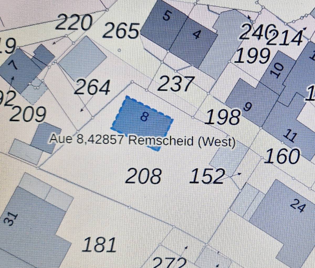 Grundstück zum Kauf 118.000 € 601 m²<br/>Grundstück Morsbach Remscheid / Morsbach 42857