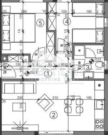 Wohnung zum Kauf 215.000 € 61 m² Sijana