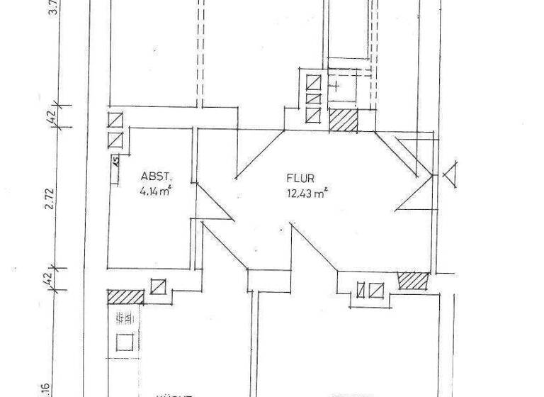 Wohnung zur Miete 330 € 2 Zimmer 64 m² EG frei ab sofort Walter-Oertel-Str. 46 Kaßberg Chemnitz 09112