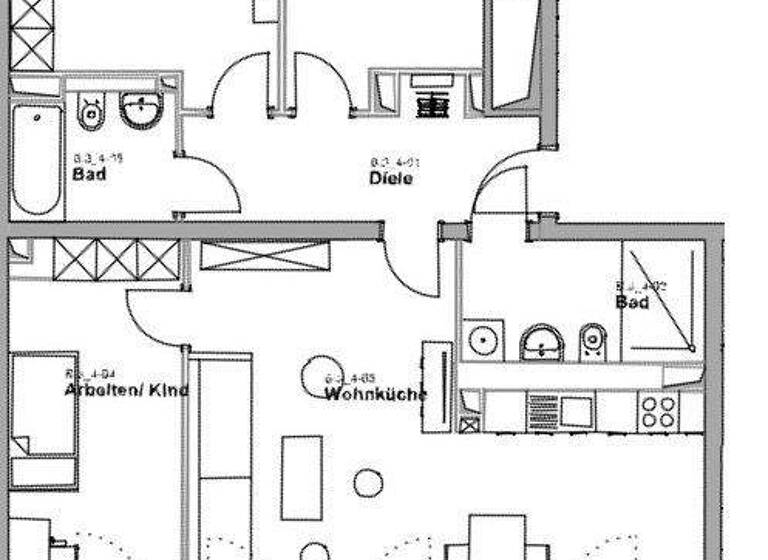 Wohnung zur Miete 1.700 € 4 Zimmer 99,2 m² 3. Geschoss frei ab 01.06.2026 Bahnhofstraße 31 Gauting 82131